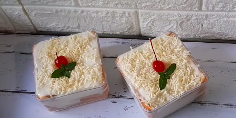Cara Membuat Stup Roti Tawar Dessert Box