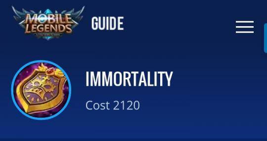 Item Immortality 1